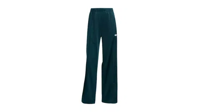 Pre-owned Adidas Originals Women's Adicolor Classic Firebird Loose Track Tracksuit Bottoms In Aurora Ivy/white
