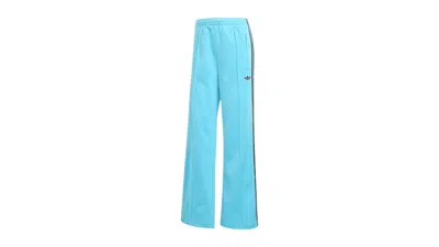 Pre-owned Adidas Originals Women's Adicolor Classic Firebird Loose Track Tracksuit Bottoms In Blue Glow/auburn