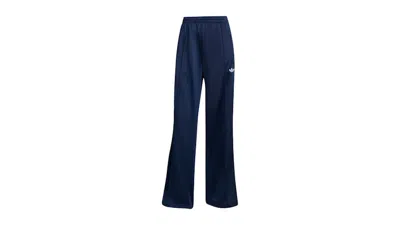 Pre-owned Adidas Originals Women's Adicolor Classic Firebird Loose Track Tracksuit Bottoms In Night Indigo/white In Multi