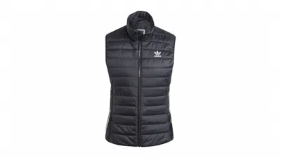 Pre-owned Adidas Originals Women's Adicolor Vest In Black