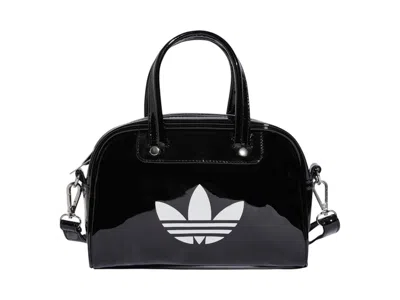 Pre-owned Adidas Originals Women's Adidas Adicolor Mini Bowling Bag (2.5l) In Black