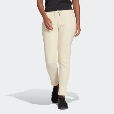 Adidas Originals Women's Adidas All Szn Fleece Tapered Pants In White