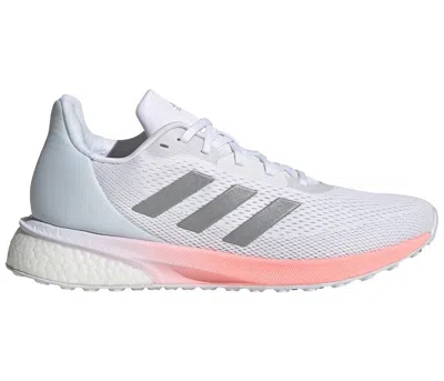 Pre-owned Adidas Originals Women's Adidas Astrarun White Sneakers In Cloud White/silver Metallic/sky Blue Tint