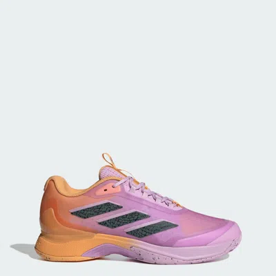Adidas Originals Womens Adidas Avacourt 2 Tennis Shoes In Hazy Orange/bliss Lilac/ivy