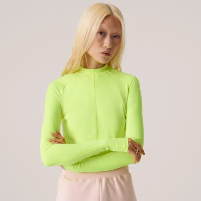 Adidas Originals Women's Adidas By Stella Mccartney True Purpose Long Sleeve Top In Green