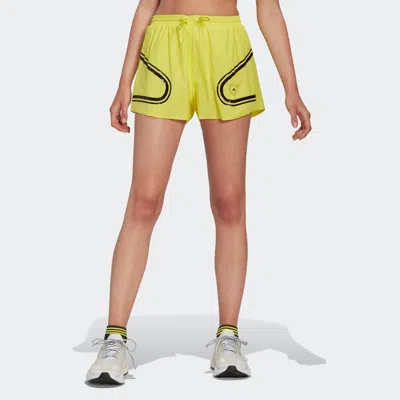 Adidas Originals Women's Adidas By Stella Mccartney Truepace Running Shorts In Yellow