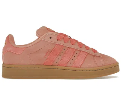 Pre-owned Adidas Originals Women's Adidas Campus 00s Sneakers In Wonder Clay/preloved Scarelet Red/gold Metallic