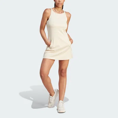 Adidas Originals Women's Adidas City Break Mini Dress In Beige