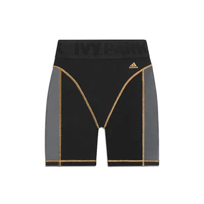 Pre-owned Adidas Originals Women's Adidas Ivy Park Cycling Shorts (plus Size) In Black