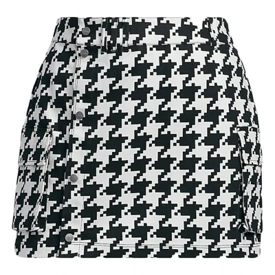 Pre-owned Adidas Originals Women's Adidas Ivy Park Halls Of Ivy Skirt (plus Size) In Clear Grey/black