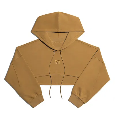 Pre-owned Adidas Originals Women's Adidas Ivy Park Hooded Shrug In Mesa
