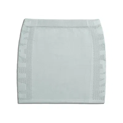 Pre-owned Adidas Originals Women's Adidas Ivy Park Knit Skirt In Green Tint