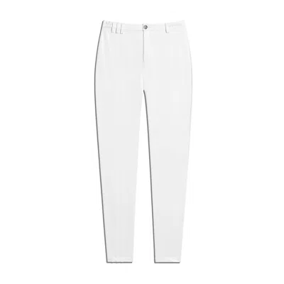 Pre-owned Adidas Originals Women's Adidas Ivy Park Latex Pants In Core White