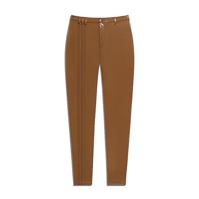 Pre-owned Adidas Originals Women's Adidas Ivy Park Latex Pants (plus Size) In Wild Brown