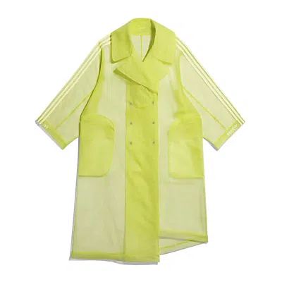 Pre-owned Adidas Originals Women's Adidas Ivy Park Organza Jacket In Yellow Tint
