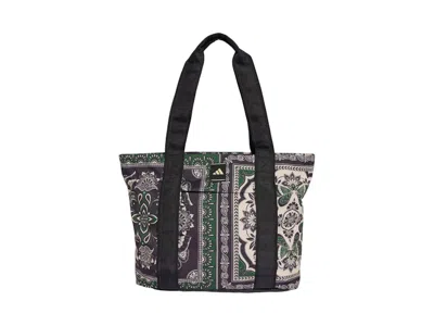 Pre-owned Adidas Originals Women's Adidas X Farm Rio Tote In Black/sand Strata