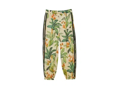 Pre-owned Adidas Originals Women's Adidas X Farm Rio Tropical Breeze Pants In Cream White