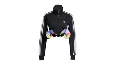 Pre-owned Adidas Originals Women's Adidas X Jeremy Scott Fashion Track Top In Black