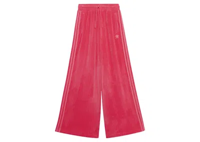 Pre-owned Adidas Originals Women's Adidas X Jeremy Scott Track Pants In Solar Pink