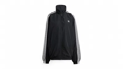 Pre-owned Adidas Originals Women's Adilenium Season 3 Oversized Track Top In Black