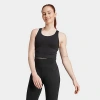 Adidas Originals Adidas All Me Medium Support Bra Tank In Black