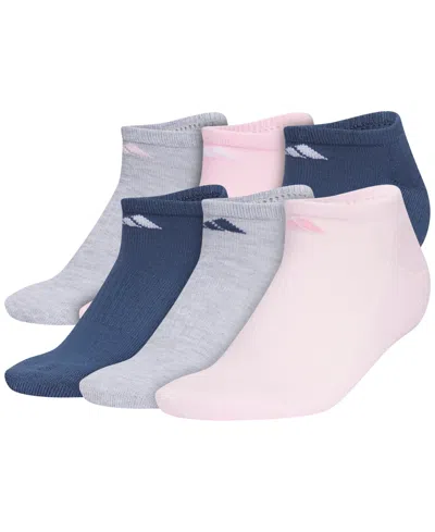 Adidas Originals Women's Athletic Cushioned 6-pack No Show Socks In Multi