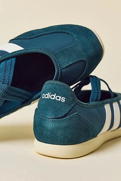 Adidas Originals Women's Barreda Mary Jane Sneaker In Aurora Ivy/off White/warm, Women's At Urban Outfitters In Multi