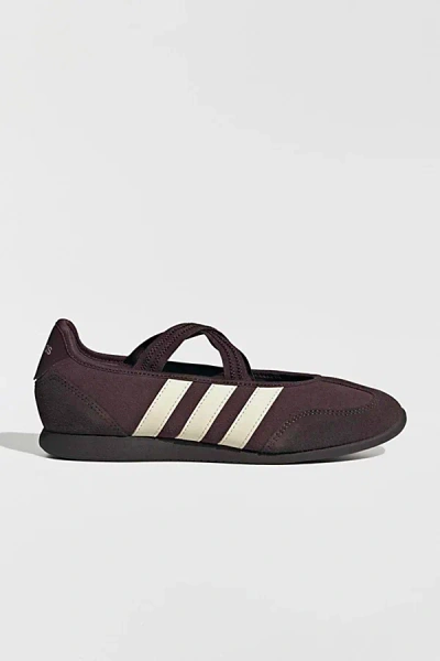 Adidas Originals Women's Barreda Mary Jane Sneakers In Shadow Brown/cream White/, Women's At Urban Outfitters In Multi