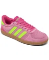 Adidas Originals Women's Break Net Sleek Casual Sneakers From Finish Line In Magenta,lemon,pink