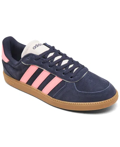 Adidas Originals Adidas Breaknet Sleek Sneaker In Navy,pink