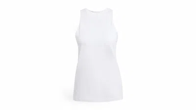 Pre-owned Adidas Originals Women's Club Climacool Tank Top In White