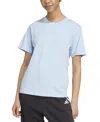 Adidas Originals Women's Cotton Essentials Small-logo T-shirt In Multi