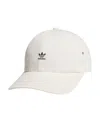Adidas Originals Women's Cream Mini Logo Adjustable Hat In White