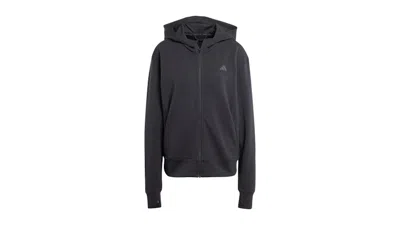 Pre-owned Adidas Originals Women's Designed 4 Fullzip Hooded Sweatshirt In Black