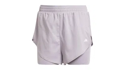 Pre-owned Adidas Originals Women's Designed Forin1 Shorts In Glory Grey