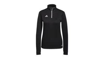 Pre-owned Adidas Originals Women's Entrada 22 Top In Black