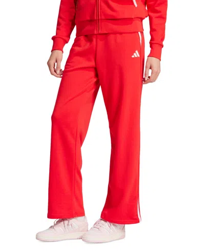 Adidas Originals Women's Essentials Color Pop French Terry Pants In Purrub