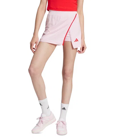 Adidas Originals Women's Essentials Color Pop Skort In Clear Pink