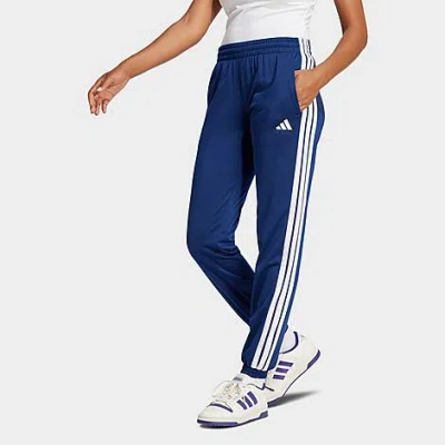 Adidas Originals Women's Essentials Dayready Tricot Tracksuit Pants In Blue