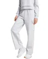 Adidas Originals Women's Essentials Fleece Cargo Sweatpants In Gray