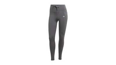 Pre-owned Adidas Originals Women's Essentials Leggings In Grey Six