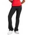 Adidas Originals Women's Essentials Small Logo Flared Leggings In Black,white