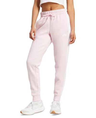 Adidas Originals Women's Essentials Three Stripes Fleece Slim Pants