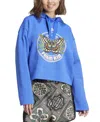 Adidas Originals Women's Farm Rio Graphic Hoodie In Blue