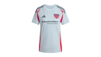 Pre-owned Adidas Originals Women's Fc Dallas 25/26 Away Jersey In Sky Blue Tint