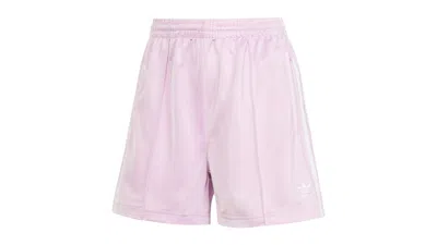 Pre-owned Adidas Originals Women's Firebird Shorts In Light Orchid
