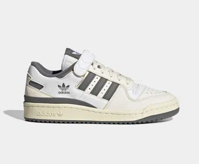 Pre-owned Adidas Originals Women's Forum 84 Low Off White Grey Hq4374