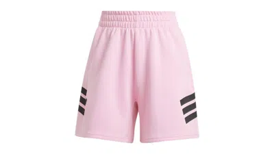 Pre-owned Adidas Originals Women's Future Icons 3stripes Shorts In True Pink