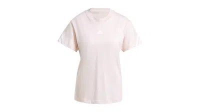 Pre-owned Adidas Originals Women's Future Icons 3stripes T-shirt In Sandy Pink