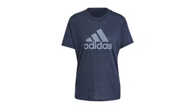 Pre-owned Adidas Originals Women's Future Icons Winners 3.0 T-shirt In Legend Ink Metallic